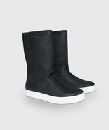 Boat Boot High-Cut Black in Pair