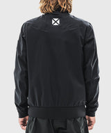 Backside of the Open Ocean Speed Jacket in black