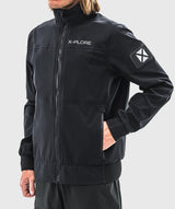 Side view of the Open Ocean Speed Jacket in black